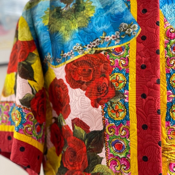 Dolce and Gabbana floral evening jacket size IT40 - Picture 4 of 14